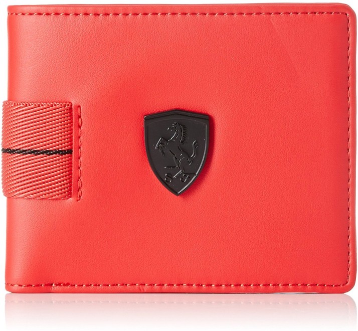 Puma Men Red Artificial Leather Wallet 