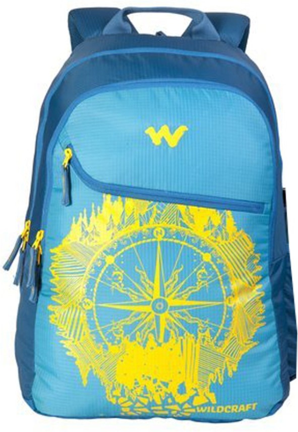 wildcraft blue bag