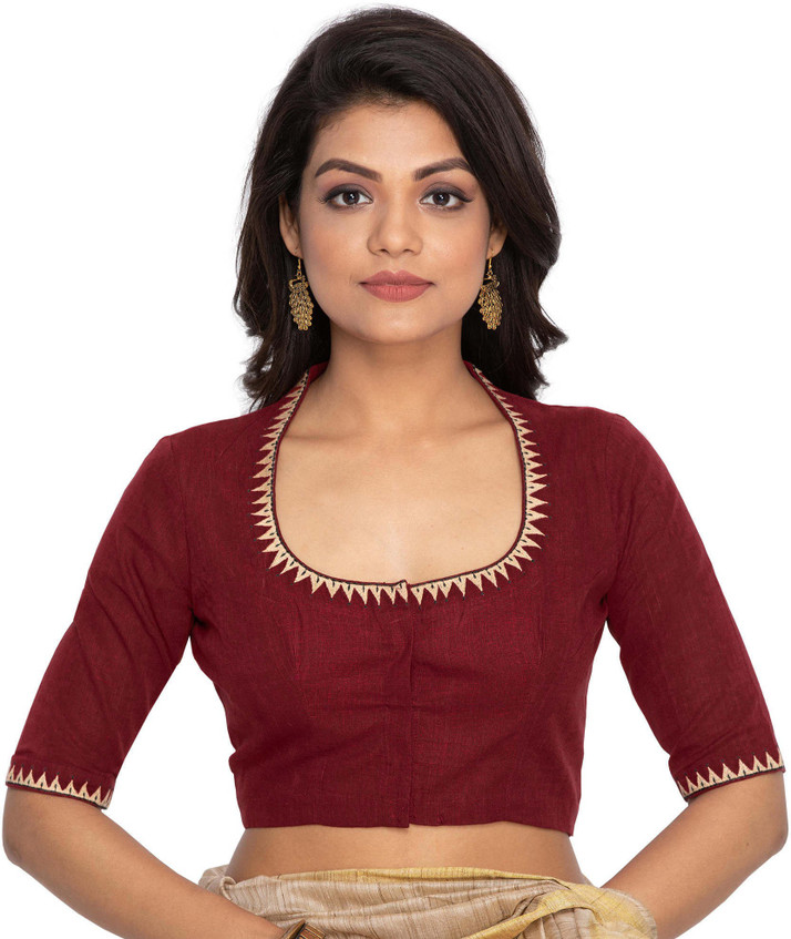 Rene Fashion Neck Women Blouse - Buy 