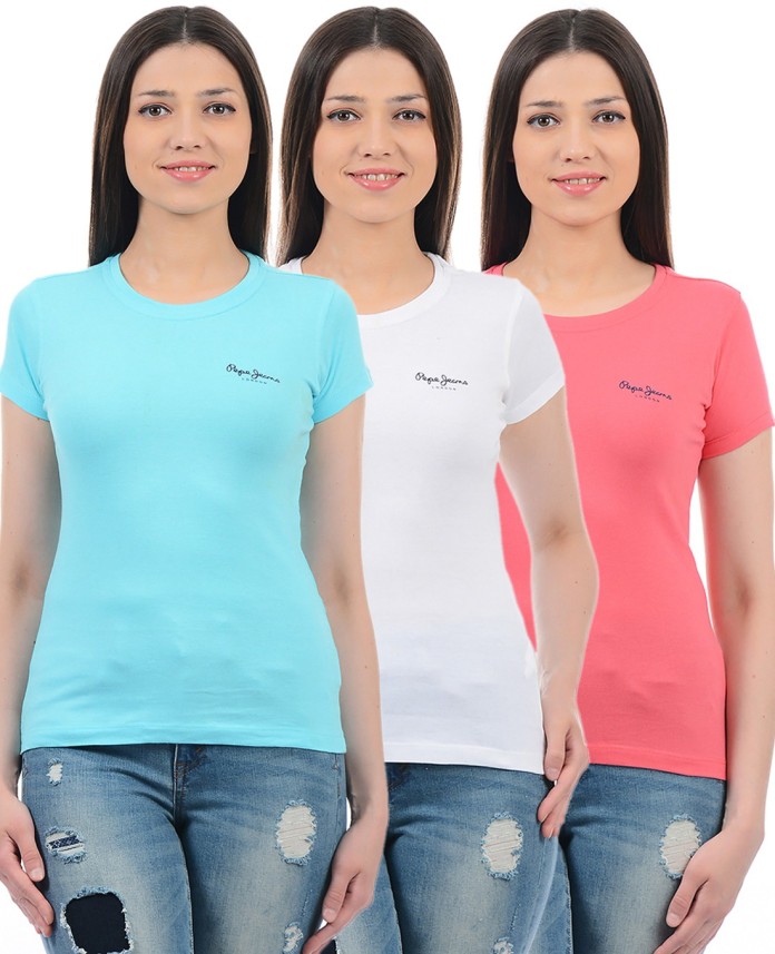 pepe jeans pack of 3 t shirts