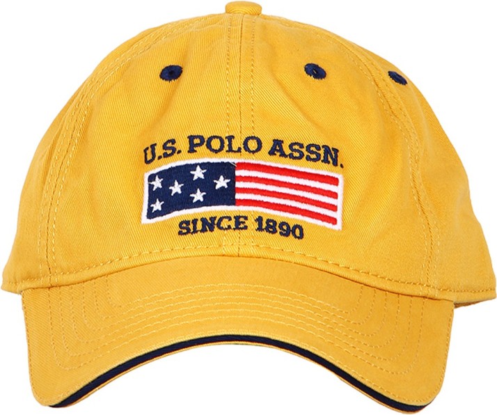 us polo yellow cap