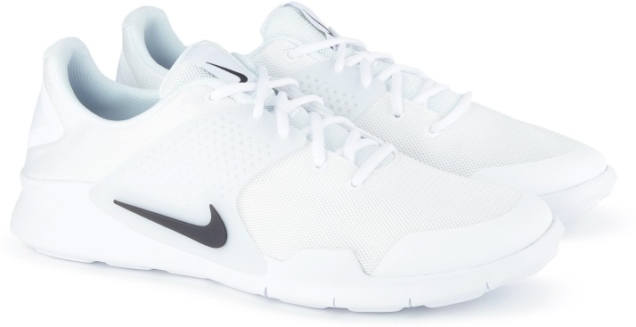 nike arrowz lace up sneakers white