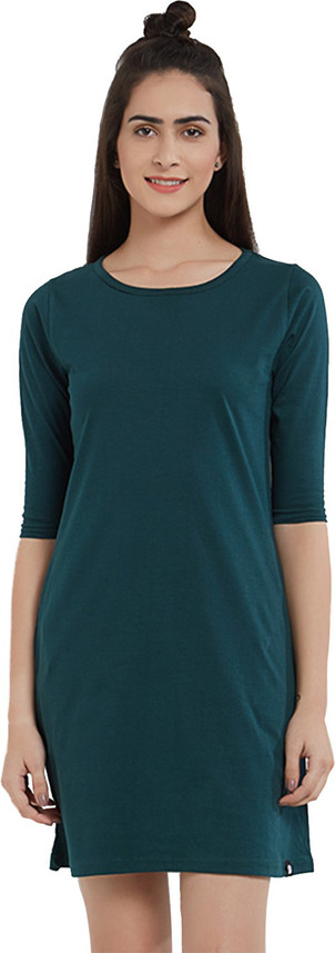 bottle green dress online