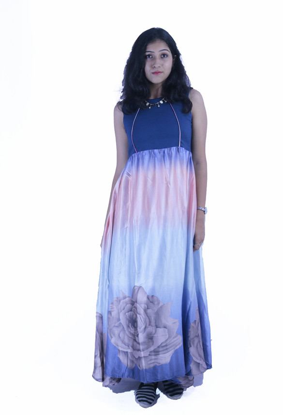 flipkart dress long