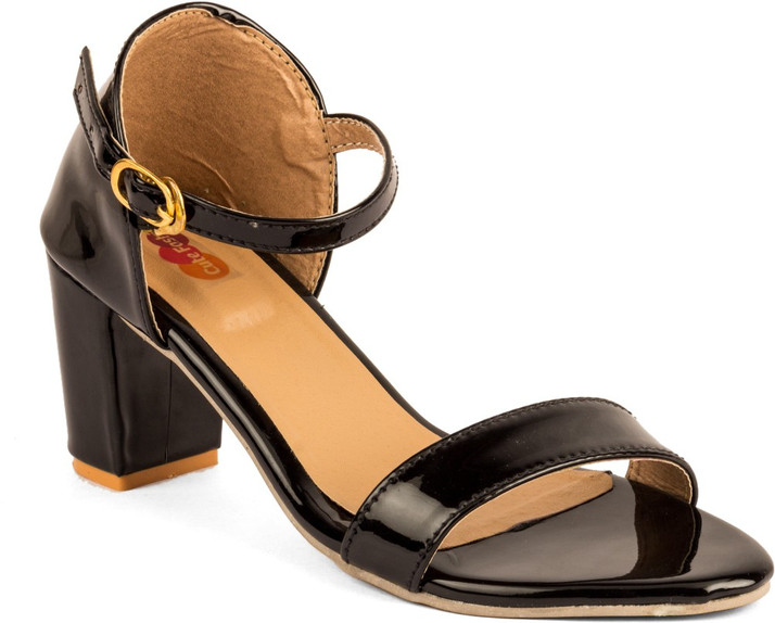cute cheap black heels