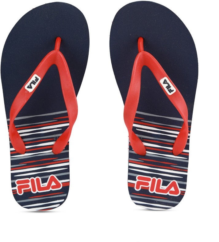 Fila HAYES Slippers - Buy NVY/RD Color 