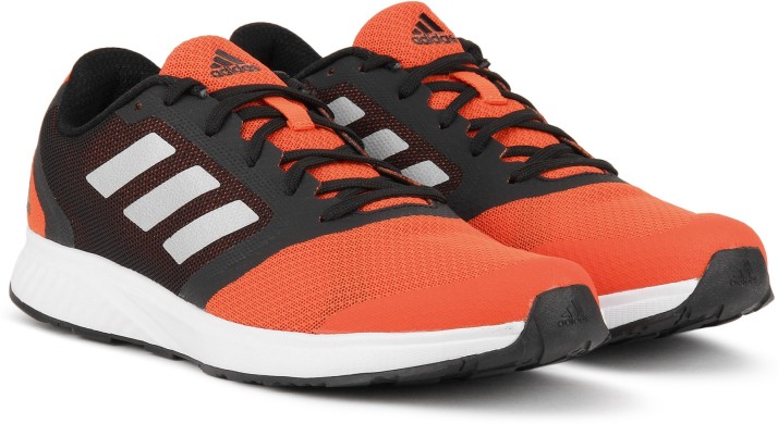 adidas running shoes orange and black