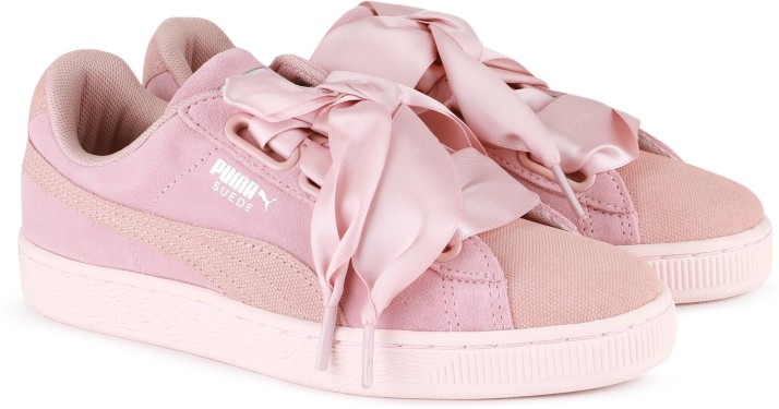 Peach Beige-Pearl Color Puma Sneakers 