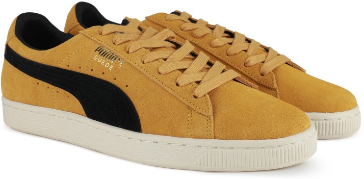 puma suede mineral yellow