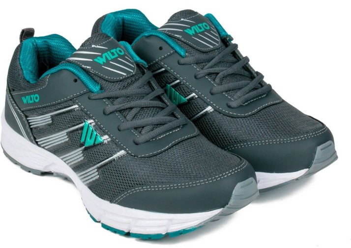 WILTO M-05 Grey Green Running Shoes 