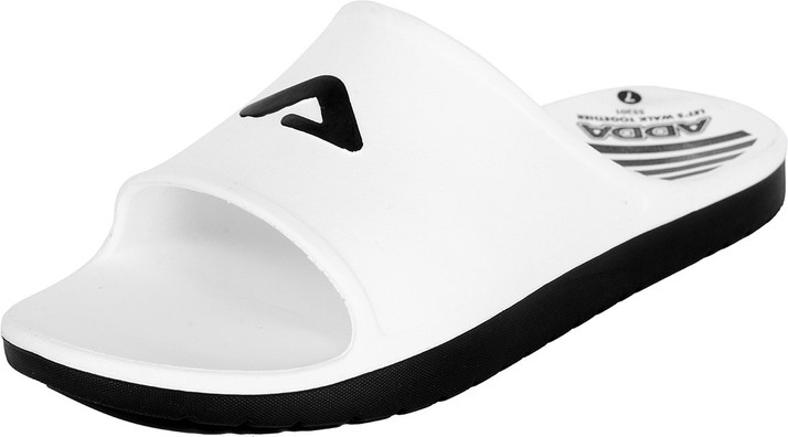 adda white slippers