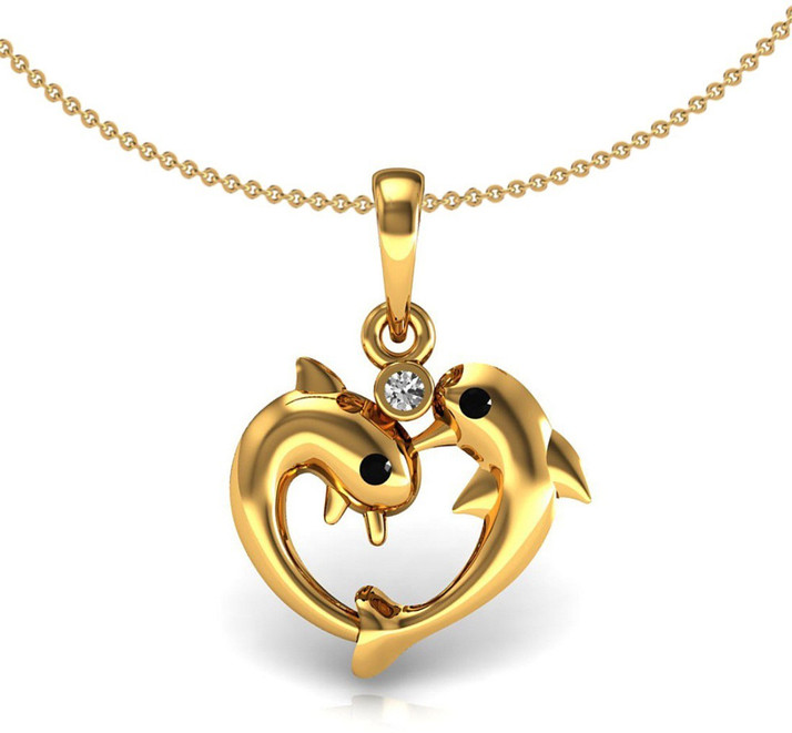 Vannajewels Dolphin Fish 18kt Diamond 