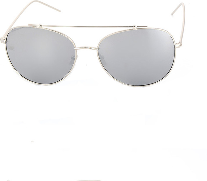 silver aviator sunglasses india