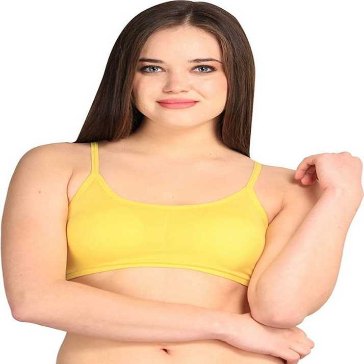 Frandzone By6 Straps Back Padded Bralette Bra Removable Pads