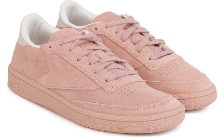 reebok pink tennis shoes