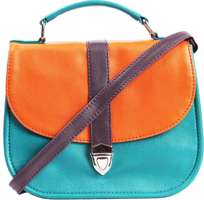 Bagsy Malone Blue, Orange Sling Bag