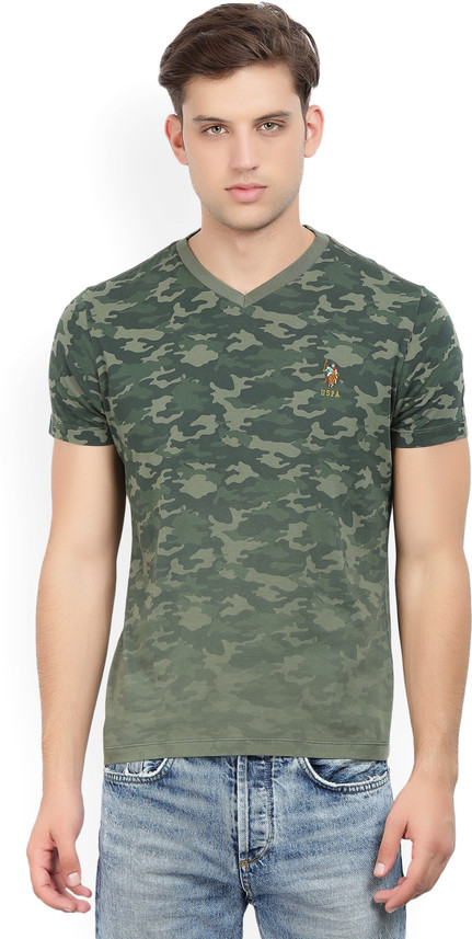 U.S. POLO ASSN. Military Camouflage Men 
