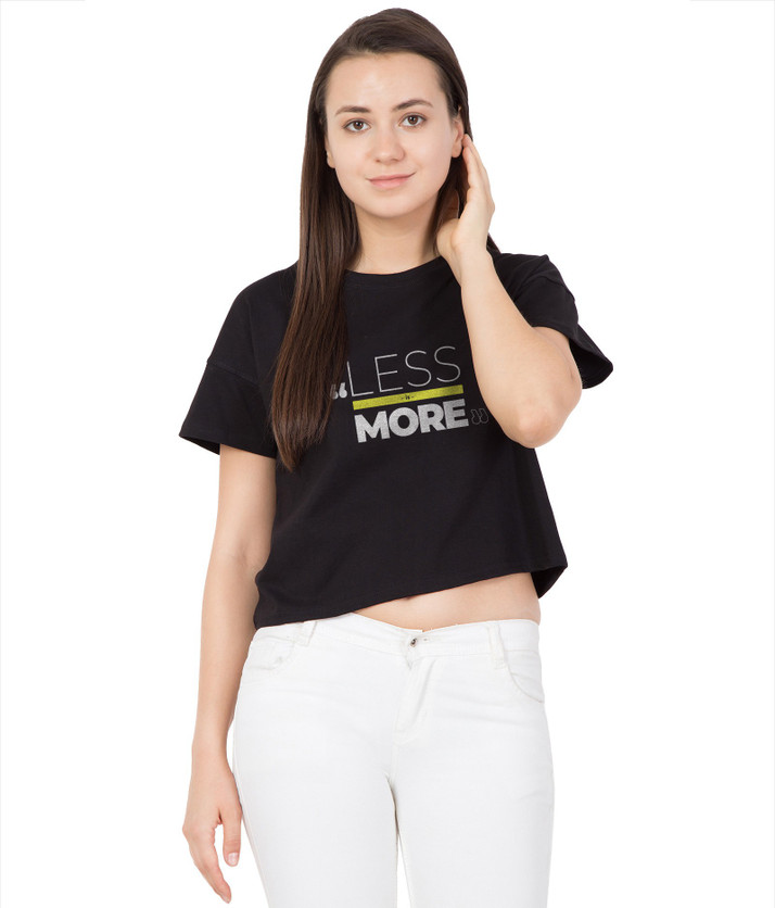 crop t shirt flipkart