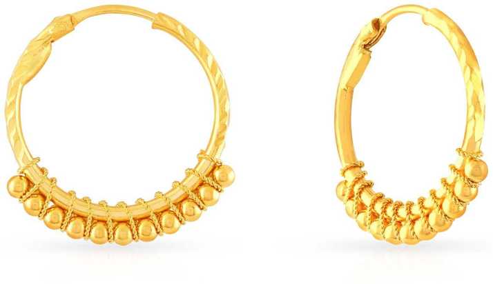 Hoop Earrings In Gold India - The Best Produck Of Earring
