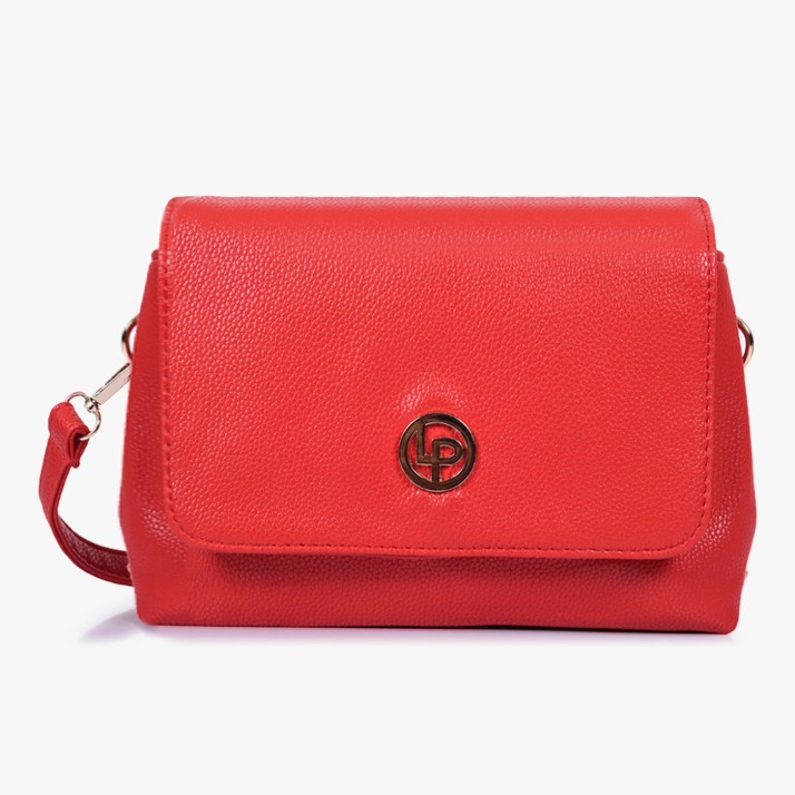 lino perros red handbag