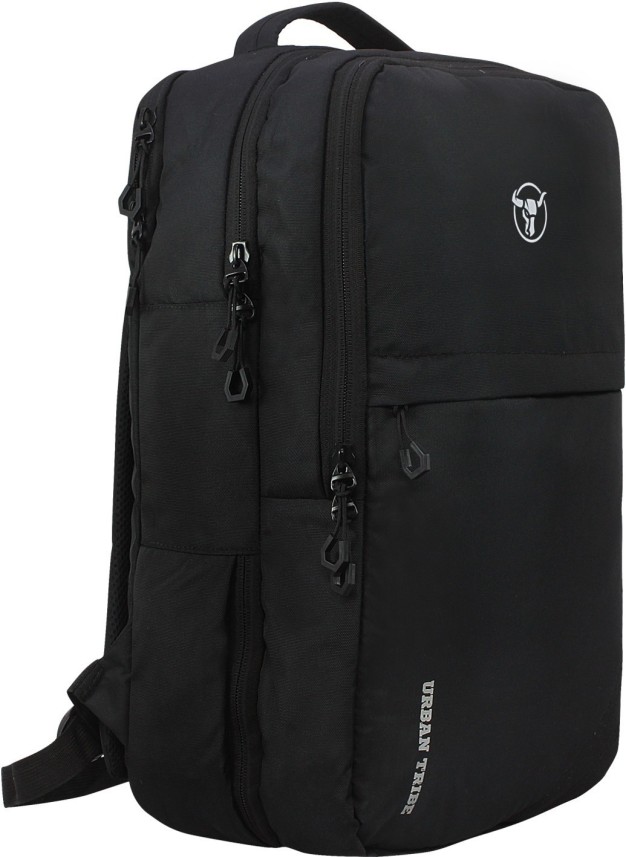 urban tribe black laptop backpack