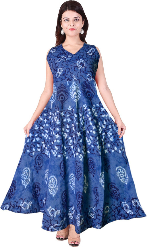jwf women's maxi blue dress