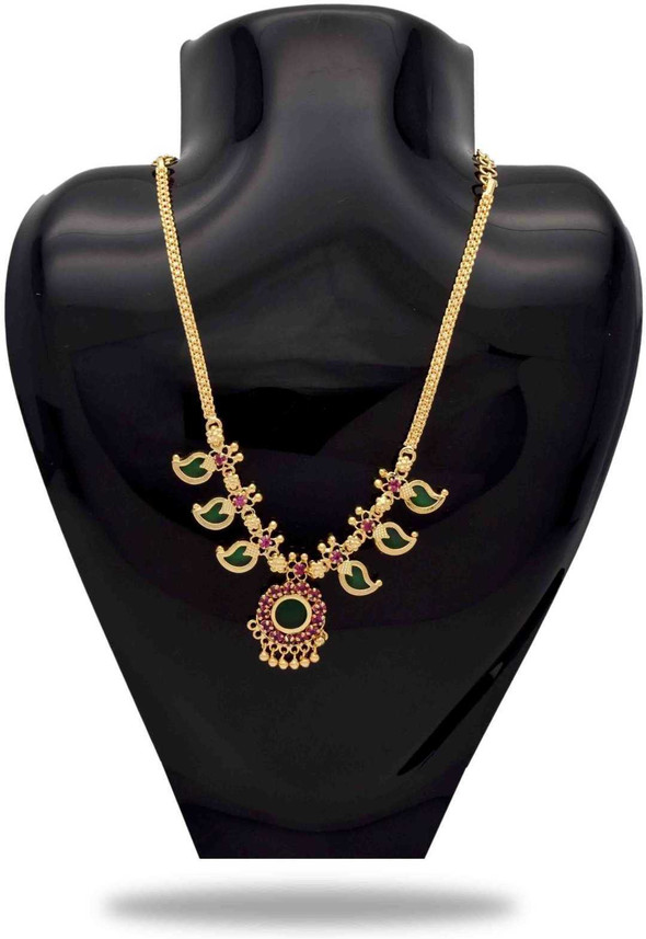 Traditional Mango Necklace Gold-plated 