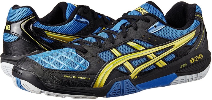 asics blue yellow