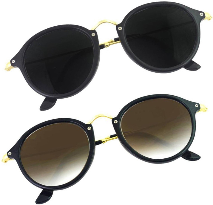 cat eye circle sunglasses