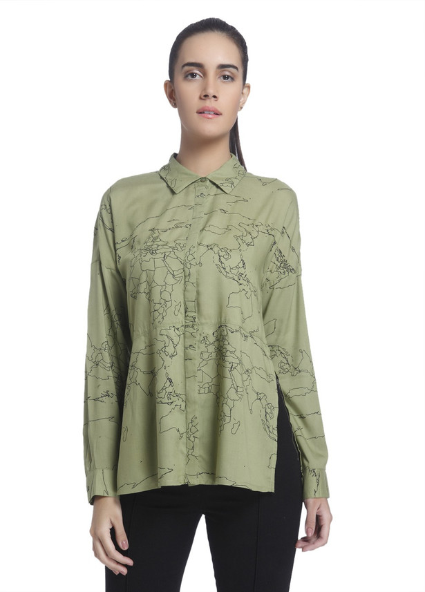 blusas en satin juveniles