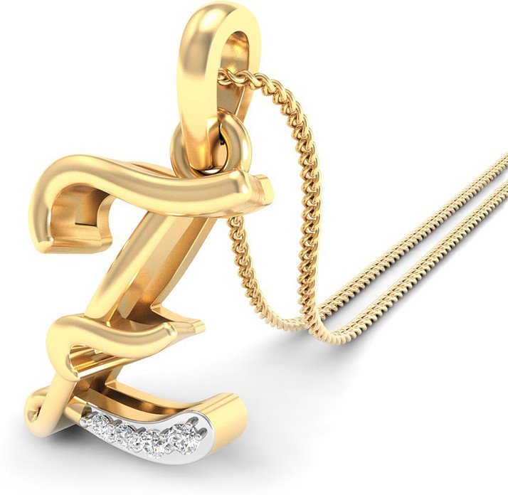PC Jeweller The Z Alphabet 18kt Diamond 