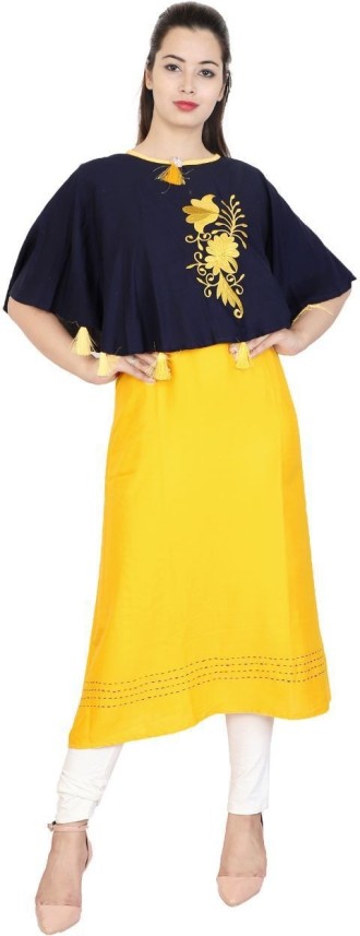 cape kurti design