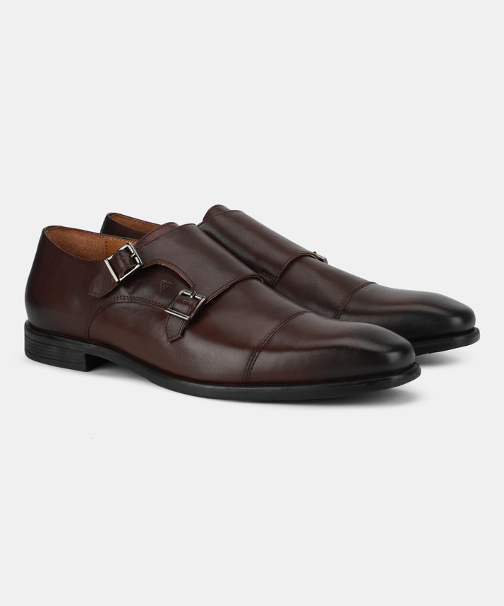 van heusen monk strap shoes