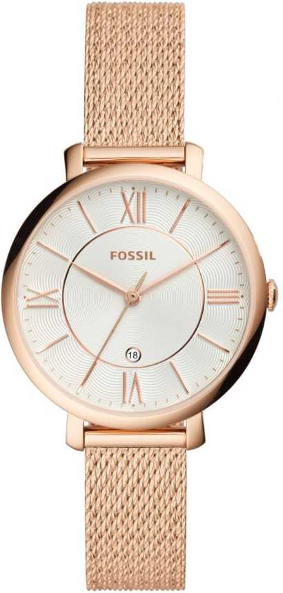 Fossil Es4352 Fossil Jacqueline Three Hand Rose Gold Tone Stainless Steel Watch Analog Watch For Women Buy Fossil Es4352 Fossil Jacqueline Three Hand Rose Gold Tone Stainless Steel Watch Analog Watch For Women