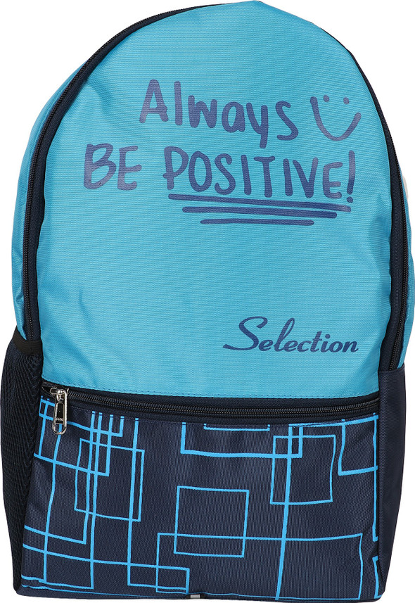 bright blue backpack