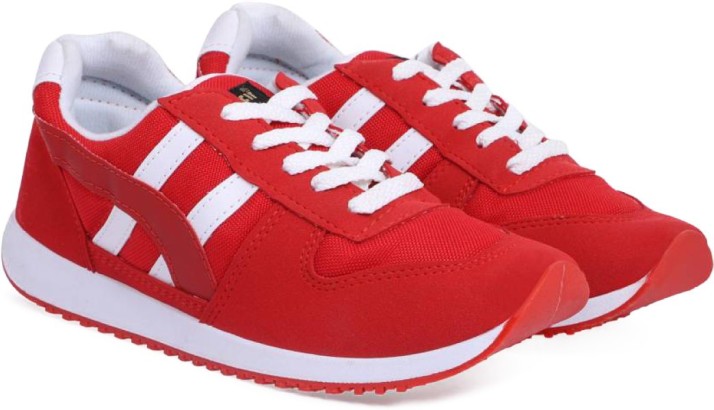 Goldstar Original Red Walking Shoes For 