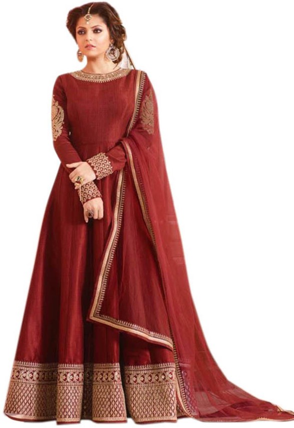 silk gown flipkart