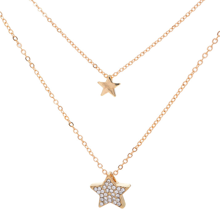 gold star pendants Metal Necklace 