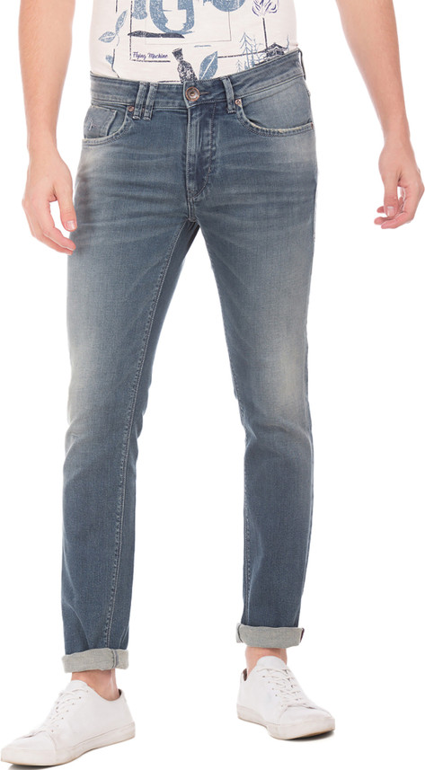 flying machine slim men blue jeans