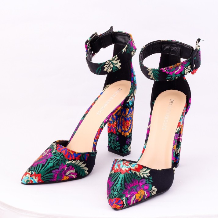 Dech Barrouci Women Multicolor Heels 