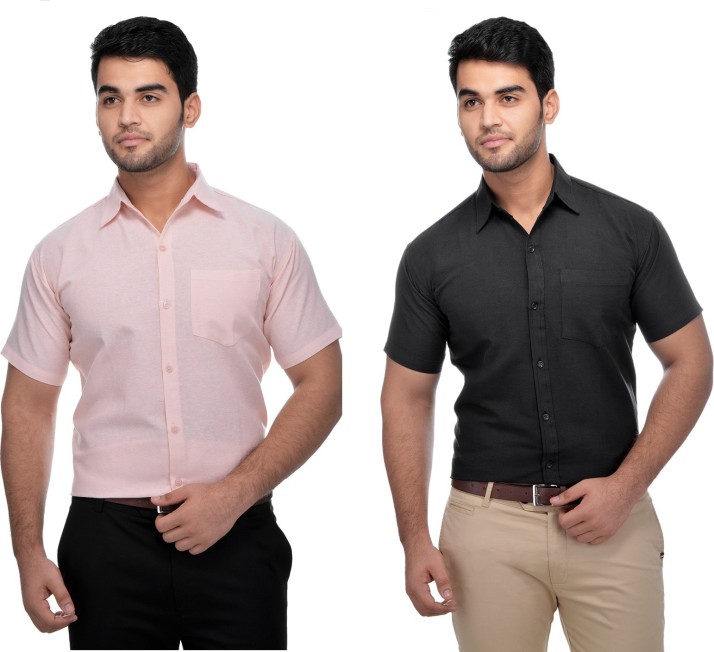 pink and black shirt mens