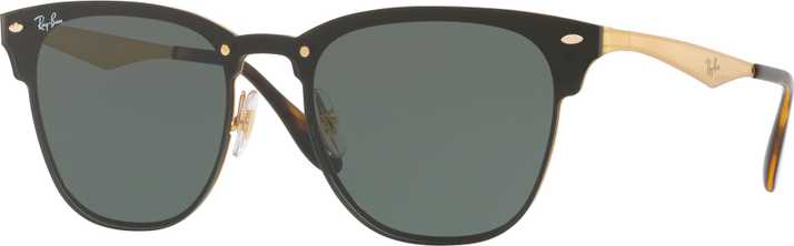 Buy Ray Ban Clubmaster Sunglasses Green For Men Women Online Best Prices In India Flipkart Com