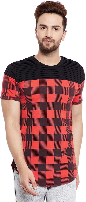 Buy Red Fugazee Lifestyle Checkered Men 