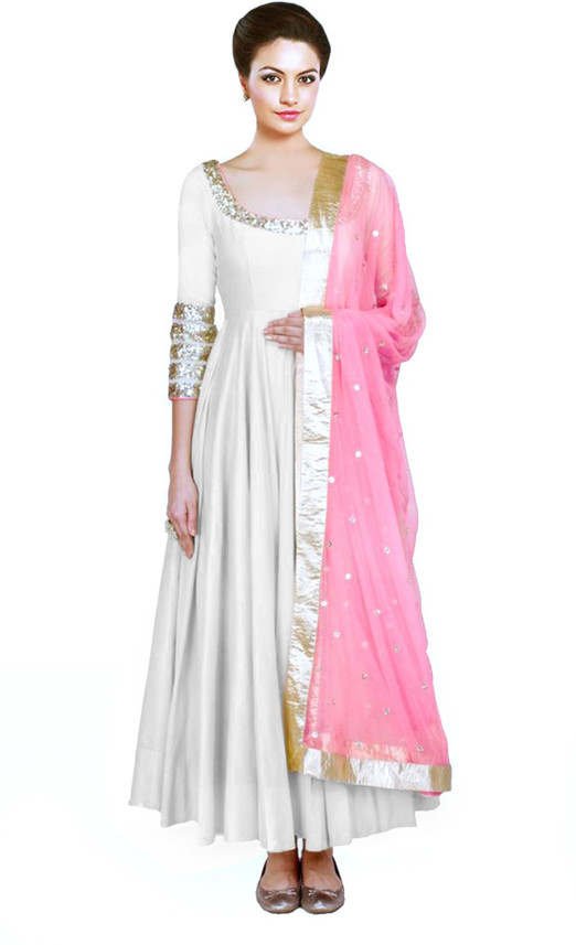 garden silk dress material