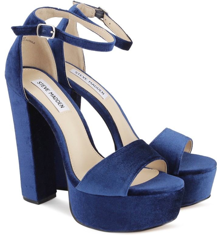 steve madden navy heels