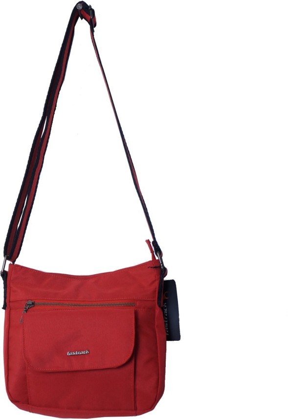 fastrack red bag