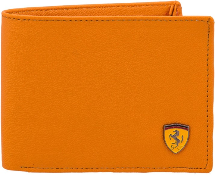 puma ferrari wallet yellow