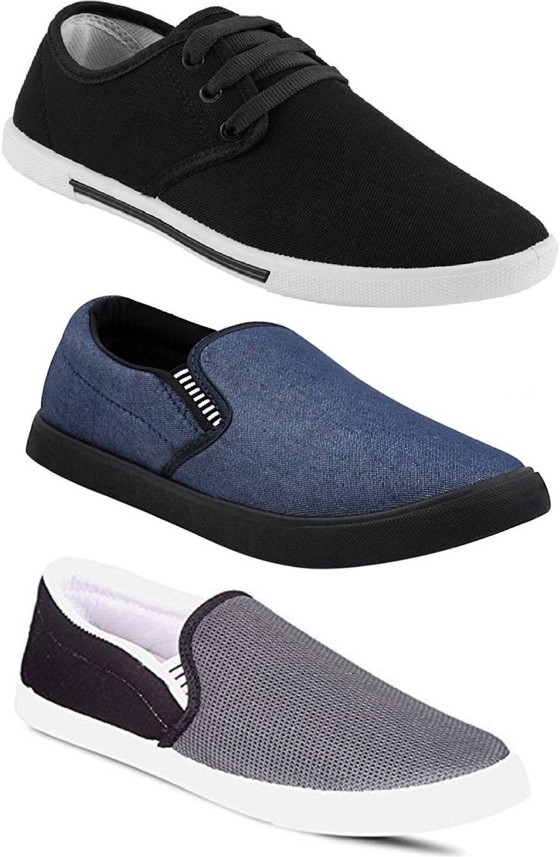 Chevit Combo Pack of 3 Casual Shoes 