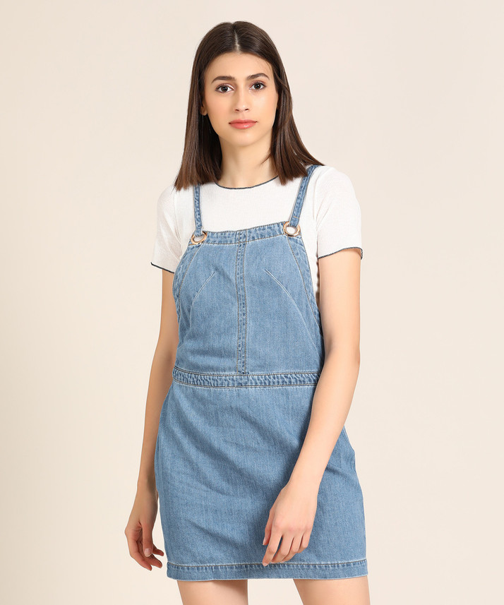 denim jumpsuit online flipkart