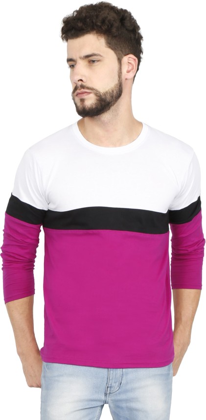 magenta color t shirt